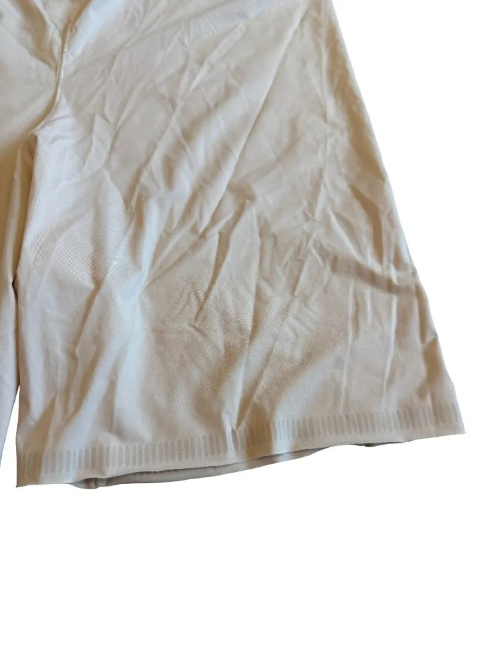 Spanx High-Waisted Shaping Shorts Mid-Thigh Slimming Under Beige Size XL Women's